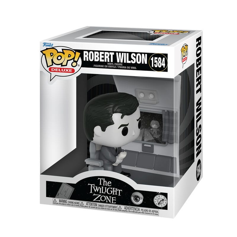 ¡El twilight Zone Pop! Figura de vinilo de lujo Robert Wilson 9 cm