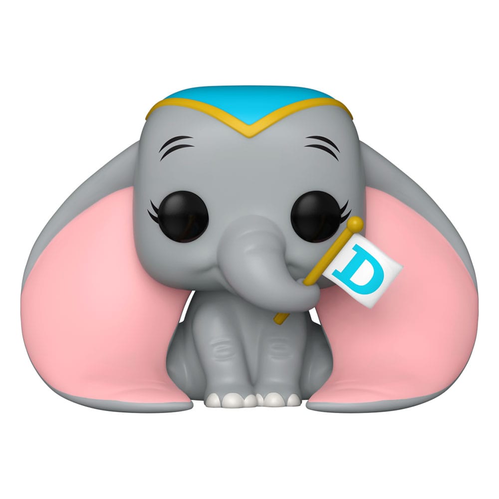 Dumbo Pop! Disney Vinyl Figure Dumbo avec drapeau 9 cm