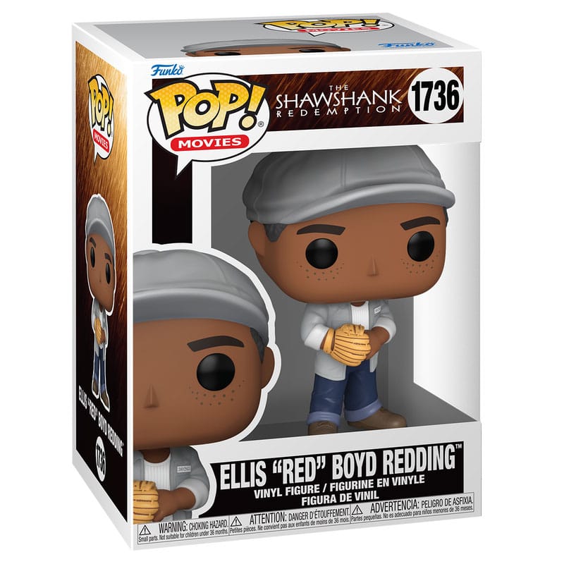 The Shawshank Redemption POP! Movies Vinyl Figure Ellis 'Red' Boyd Redding 9 cm