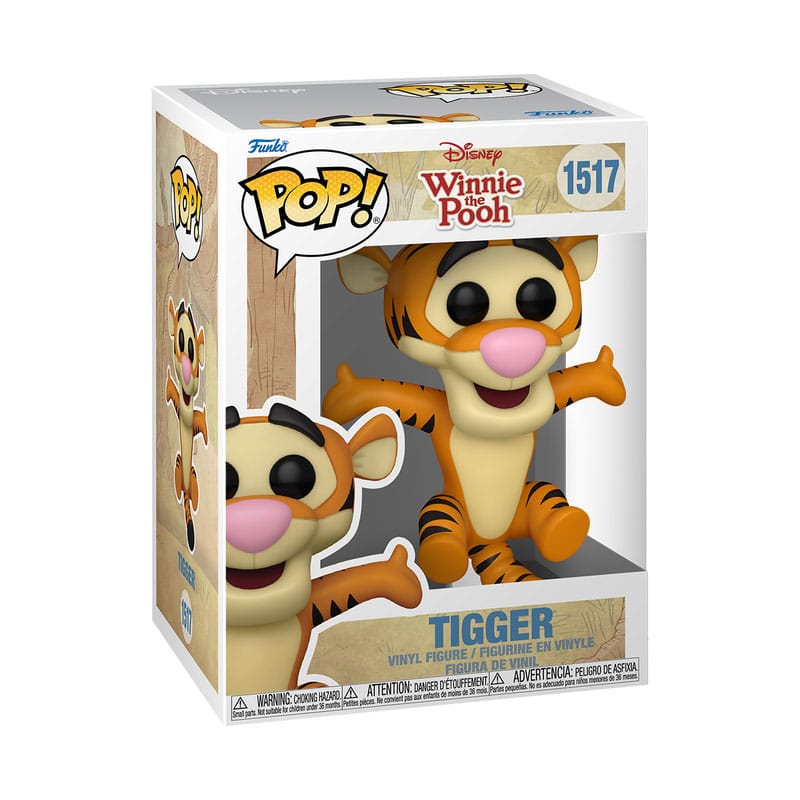 Winnie the Pooh Pop! Disney vinylfigur Tigger 9 cm