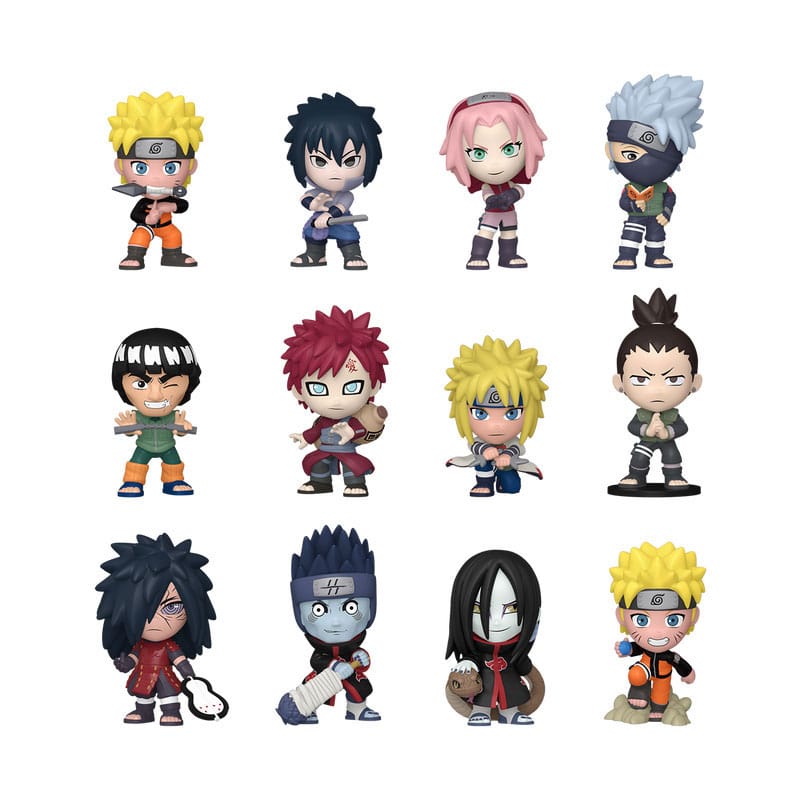 Naruto Shippuden Mystery Mini Figuren 5 cm display (12)