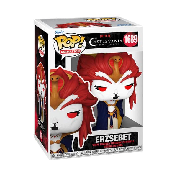 Castlevania Nocturne Pop! Figura in vinile di animazione erzsebet 9 cm