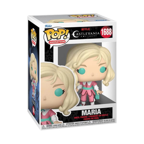 Castlevania Nocturne Pop! Figura di vinile di animazione Maria 9 cm