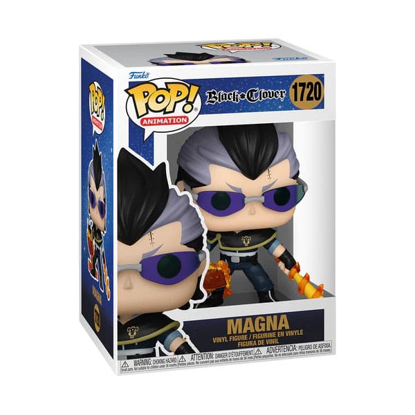 Black Clover POP! Animation Vinyl Figure Magna 9 cm