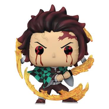 Demon Slayer: Kimetsu No Yaiba Pop! Animasjon Vinylfigurer Tanjiro (solpust) 9 cm