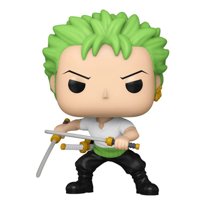 One Piece POP! Animation Vinyl Figures Zoro (Refresh) w/Ch 9 cm Assortment (6)