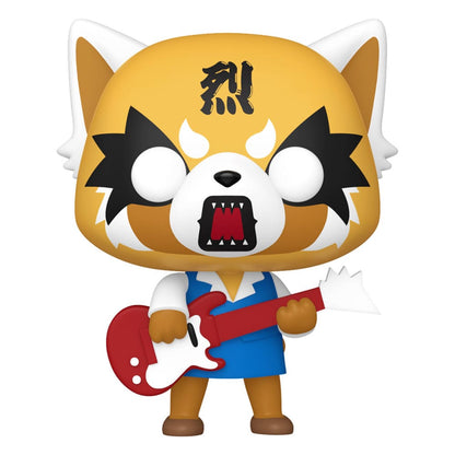 Sanrio Pop! Animasjon vinyl figur aggretsuko m/gitar 9 cm