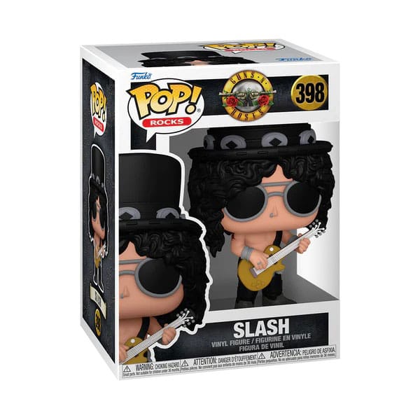 Våpen N´ Roses Pop! Rocks Vinyl Figur Slash (1990 -tallet) 9 cm