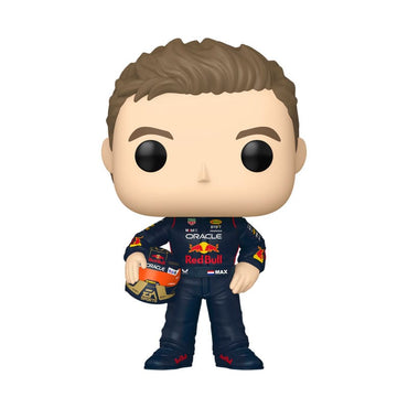 Formular 1 Pop! Renn -Vinyl -Figur Verstappen mit Helm 9 cm