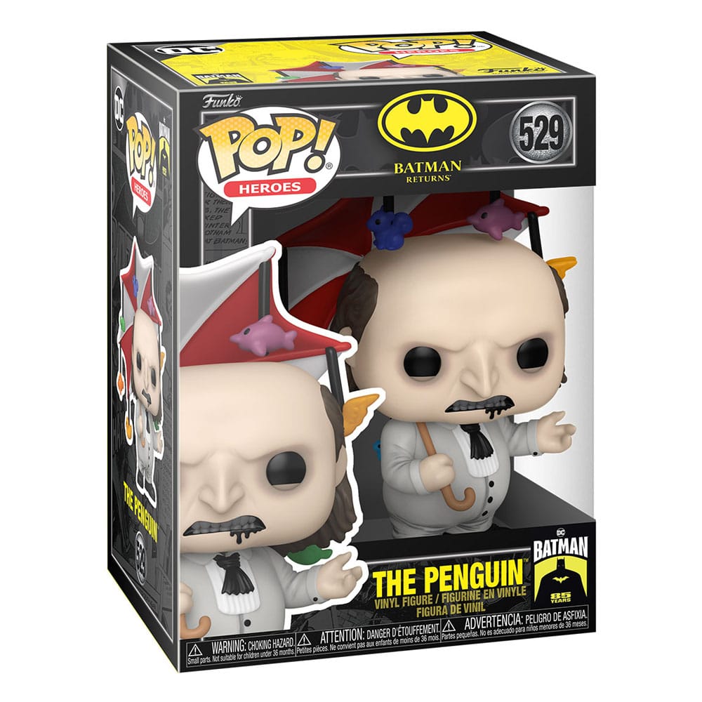 Pop di Batman 85th Anniversary! Film in vinile figura il pinguino 9 cm