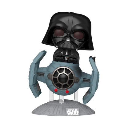 Star Wars: Dark Side Pop! Rides de luxe en vinyle Tie avancée X1 avec VADER 9 cm