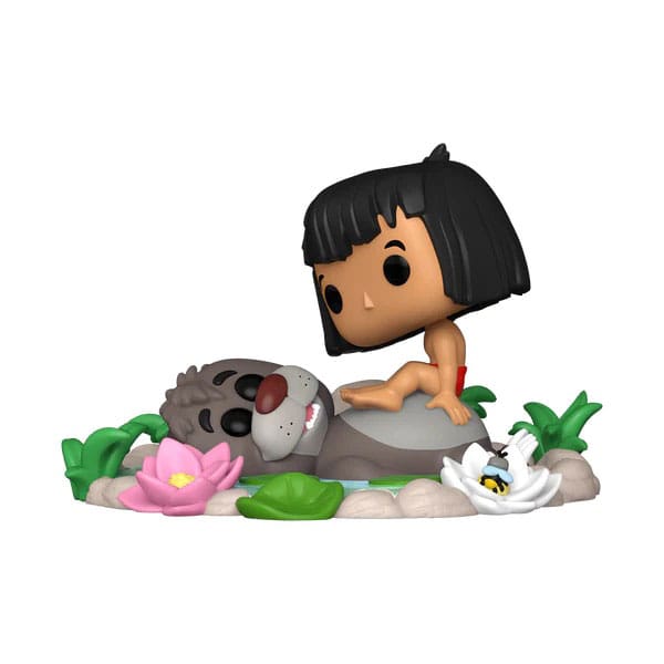 Das Dschungelbuch Pop Momente Vinyl Figuren Baloo & Mowgli 11 cm