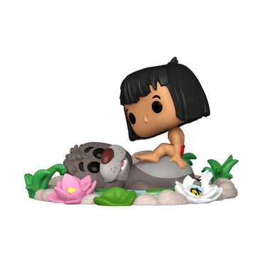 Orman Kitabı Pop Anları Vinil Figürleri Baloo & Mowgli 11 cm