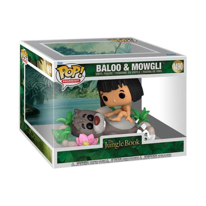 Das Dschungelbuch Pop Momente Vinyl Figuren Baloo & Mowgli 11 cm