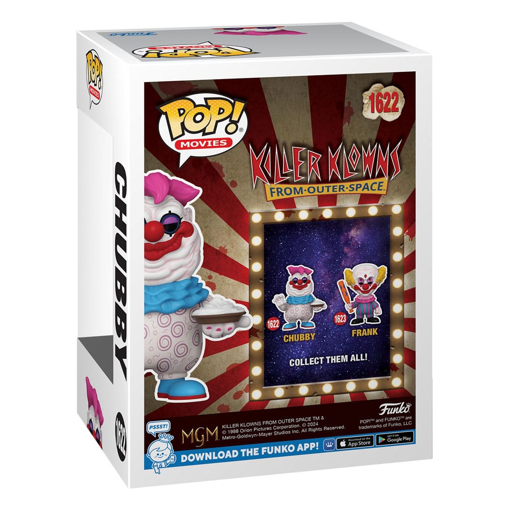 Uzay Pop'tan Killer Klowns! Filmler vinil figür tombul 9 cm