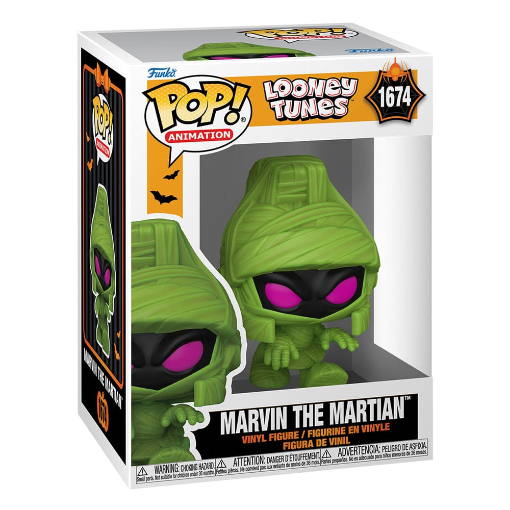 Looney Tunes Pop! TV -vinylfigur Halloween Marvin (mamma) 9 cm