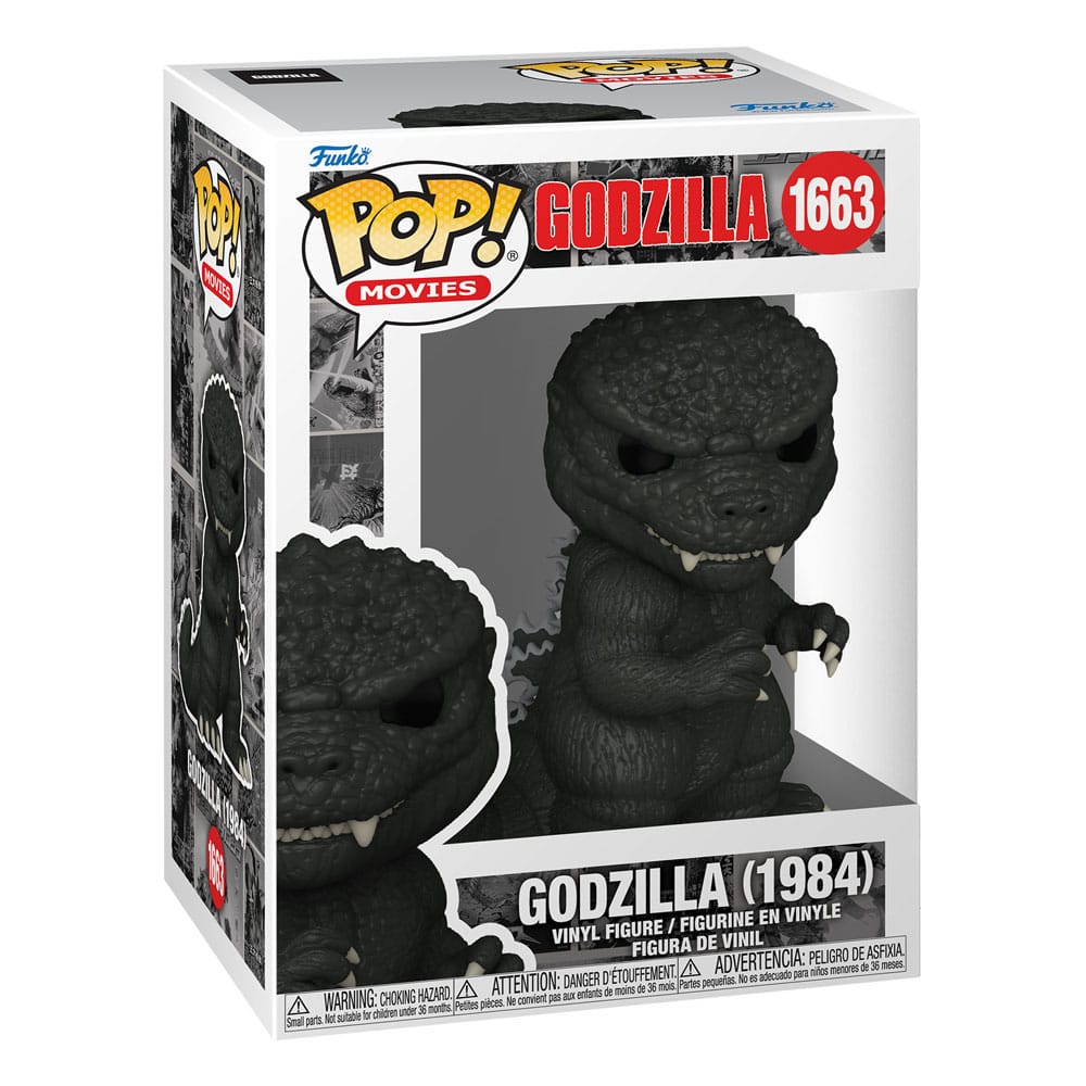 Godzilla 70th Anniversary POP! Movies Vinyl Figures Godzilla 1984 w/CH 9 cm Assortment (6)