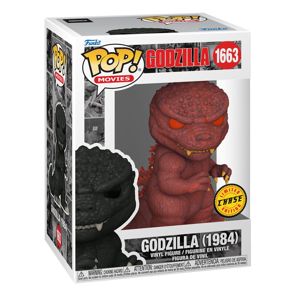 Godzilla 70th Anniversary POP! Movies Vinyl Figures Godzilla 1984 w/CH 9 cm Assortment (6)