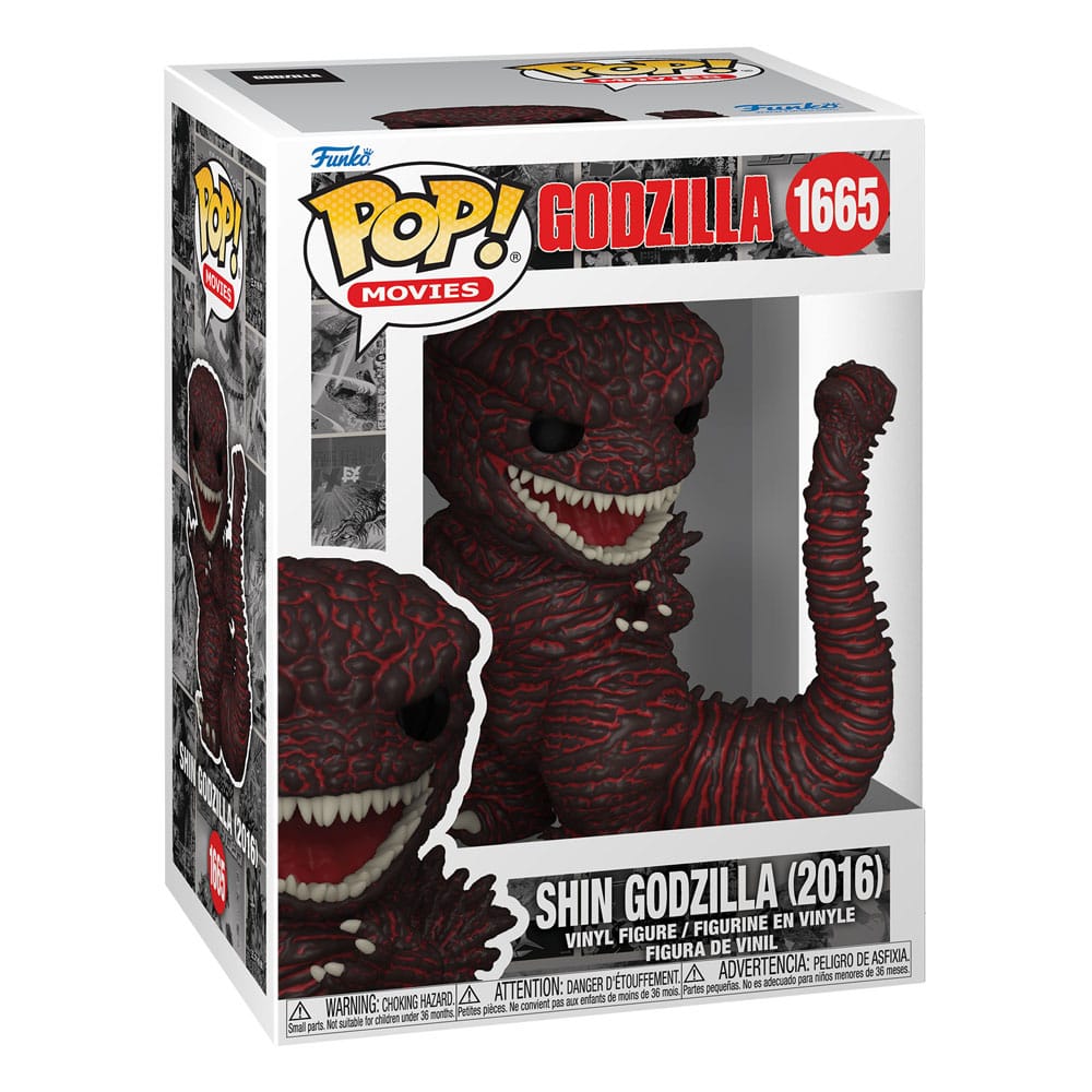 ¡Godzilla 70 aniversario Pop! Películas Figura de vinilo Godzilla 2016 9 cm