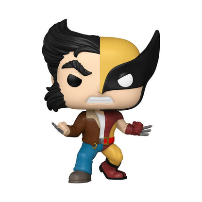 Marvel Pop! Vinylfigur Split- Wolverine/Logan 9 cm