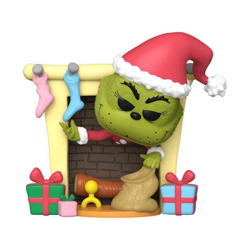 Il pop di Grinch! Figura in vinile deluxe Grinch con borsa 9 cm