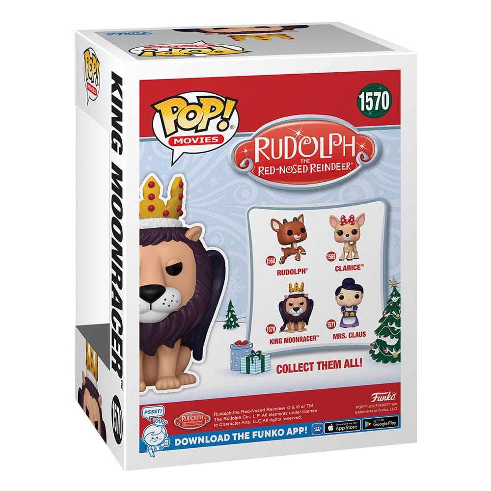 Rudolph the Red-Nosed Reindeer POP! Movies Vinyl Figure King Moonracer 9 cm