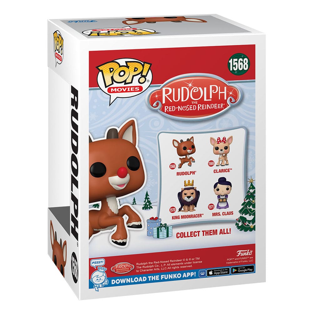 Rudolph the Red-Nosed Reindeer POP! Movies Vinyl Figure Rudolph(Flying) 9 cm