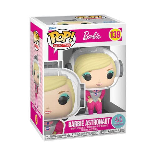 ¡Barbie Pop! Juguetes retro de vinilo figura astronauta Barbie 9 cm