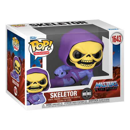Masters of the Universe Pop! Squelet de figure de vinyle de télévision (mème) 9 cm