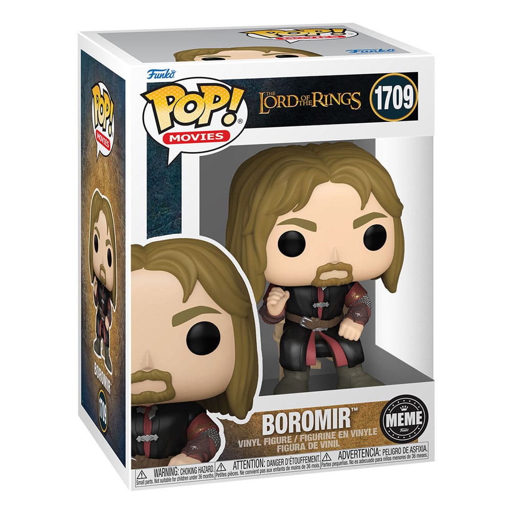 Seigneur des anneaux Pop! Films Vinyl Figure Boromir (Meme) 9 cm