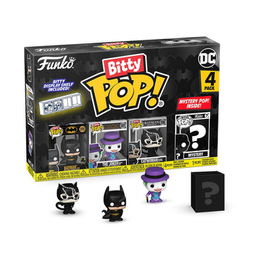 Batman 85 -årsjubileum Bitty Pop! Vinyl Figur 4-pack Batman 2,5 cm