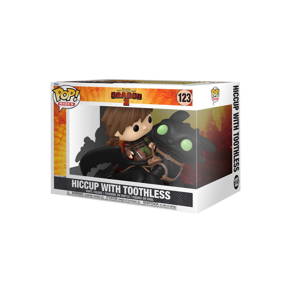 Comment former votre Dragon Pop! Rides de luxe en vinyle Hiccup avec 9 cm édenté