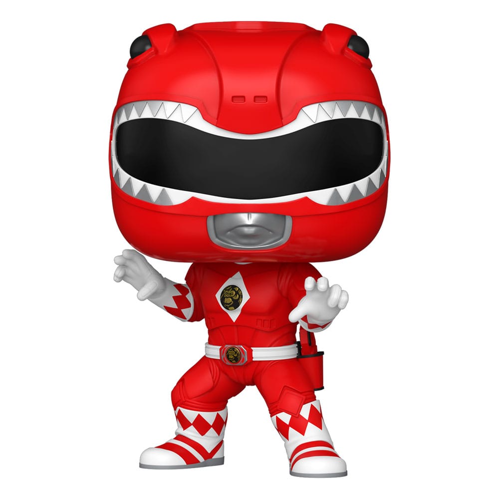 Mighty Morphin Power Rangers: The Movie Pop! Films vinylfiguren Red Ranger 9 cm