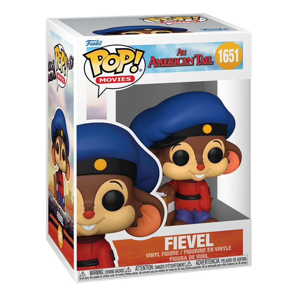 Un pop di coda americana! Film Vinyl Figura Fievel 9 cm