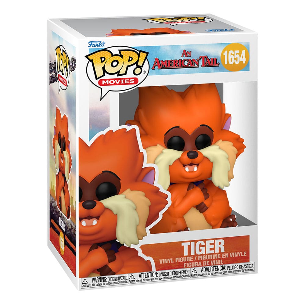 Een Amerikaanse staart POP! Movies Vinyl Figuur Tijger 9 cm