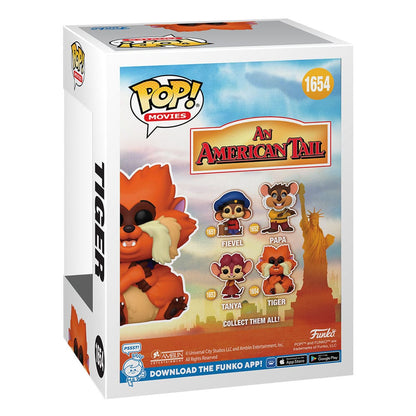 Een Amerikaanse staart POP! Movies Vinyl Figuur Tijger 9 cm