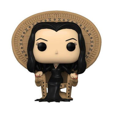 Addams Family Pop! Deluxe Vinyl Figur Morticia i stol 10 cm