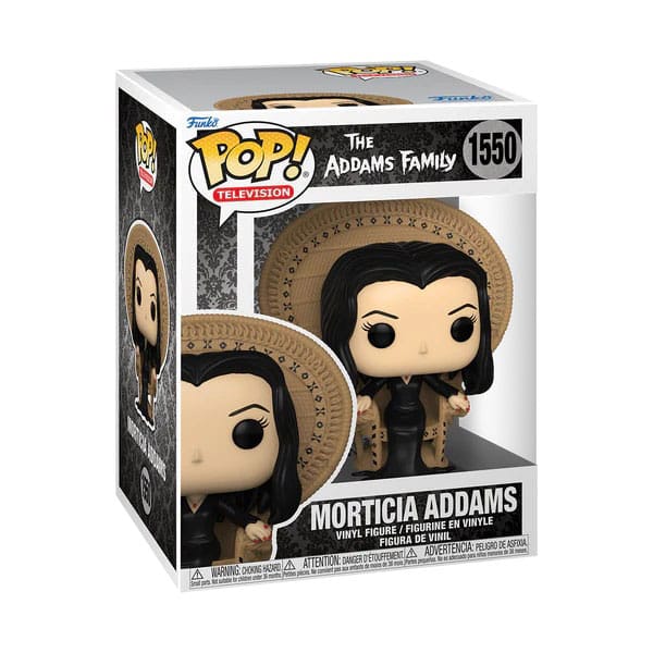 Addams Family Pop! Deluxe Vinyl Figure Morticia i stol 10 cm