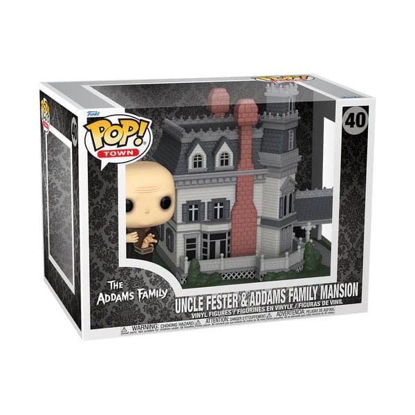 Addams ailesi pop! Kasaba vinil figürü Addams evi ile Fester Amca 9 cm