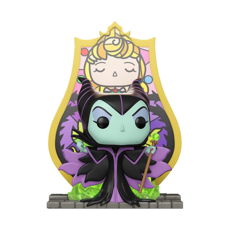 Disney Pop! Deluxe Vinylfigur Maleficent (Glas) 9 cm