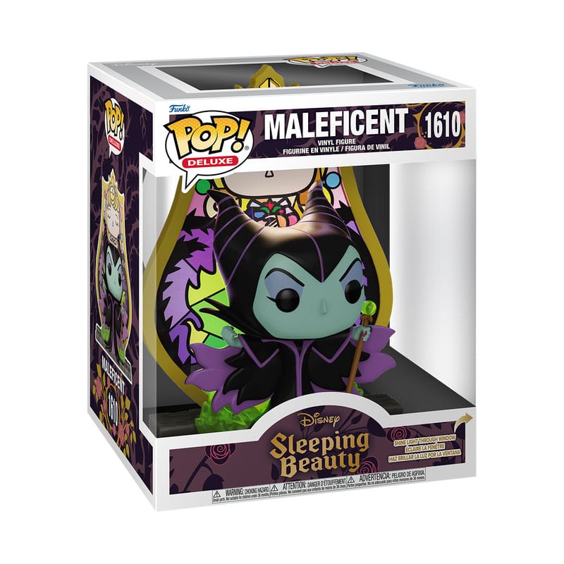 Disney Pop! Deluxe Vinylfigur Maleficent (Glas) 9 cm
