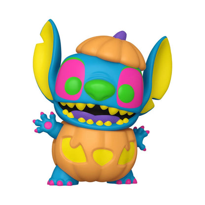 Lilo & Stitch Pop! Disney vinylfigur Blacklight Pumpkin Stitch 9 cm