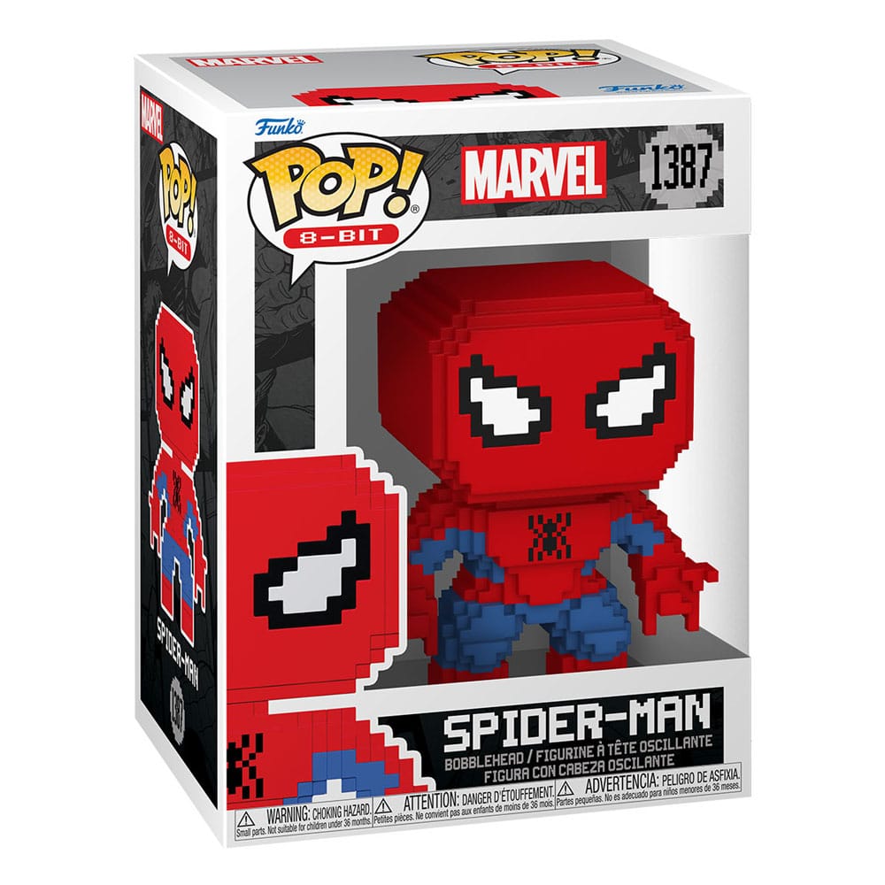 Marvel POP! 8-Bit Vinyl Figure Spider-Man 9 cm