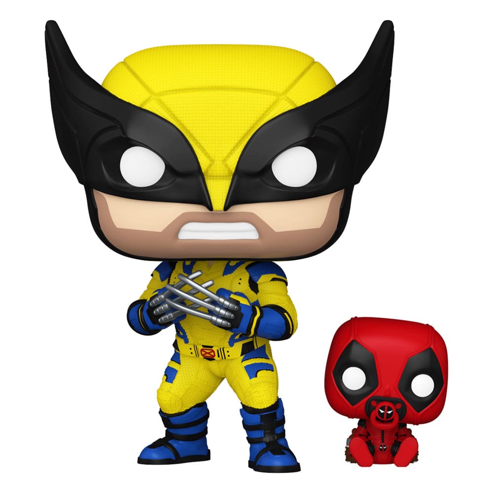 Deadpool 3 Pop & Buddy! Figura de vinilo Wolverine con Babypool 9 cm