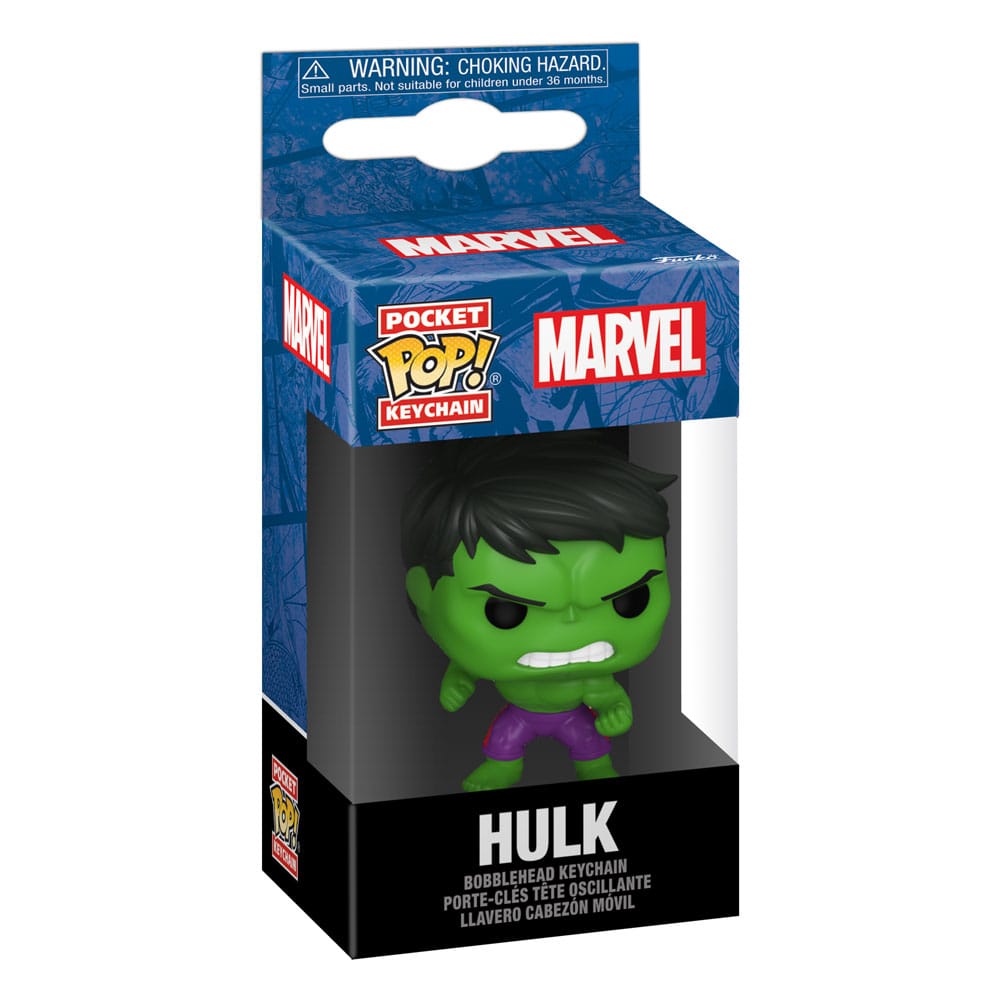 Marvel POP! Vinyl Sleutelhangers 4 cm Nieuwe Klassiekers - Hulk Display (12)