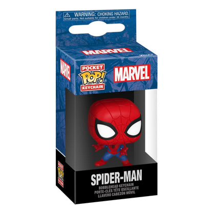 Marvel Pop! Keychains en vinyle 4 cm Nouveaux classiques - Affichage Spider-Man (12)