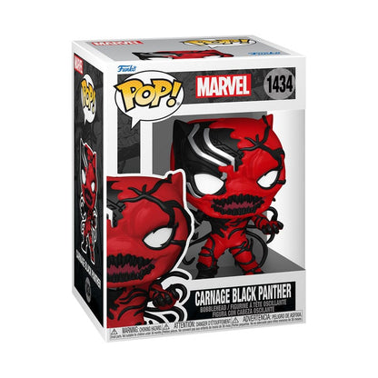 Marvel Pop! Vinylfigur Carnageized - Black Panther 9 cm