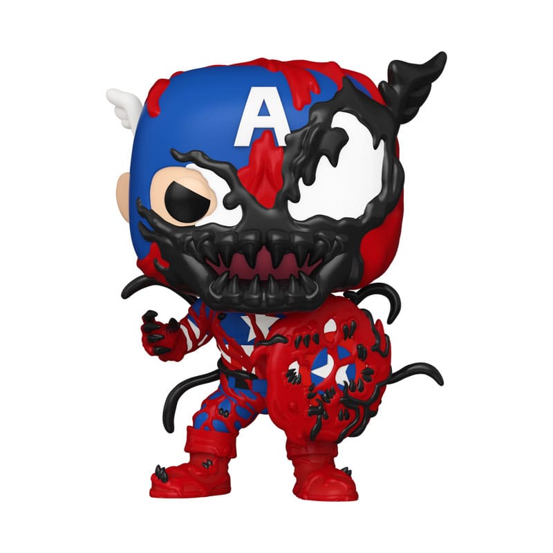 Marvel Pop! Vinylfigur Carnageized - Captain America 9 cm