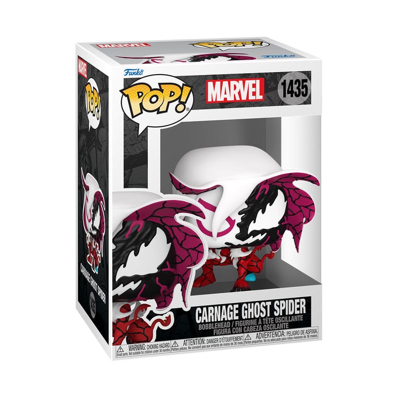 Marvel Pop! Vinyl -Figur Carnageized - Ghost Spider 9 cm