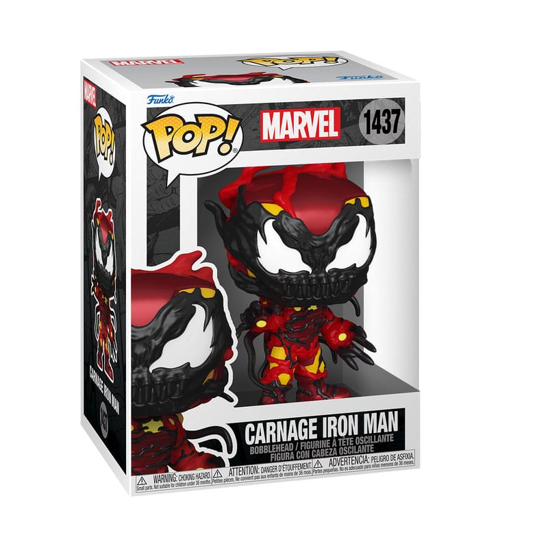 Marvel Pop! Vinylfigur Carnageized - Iron Man 9 cm